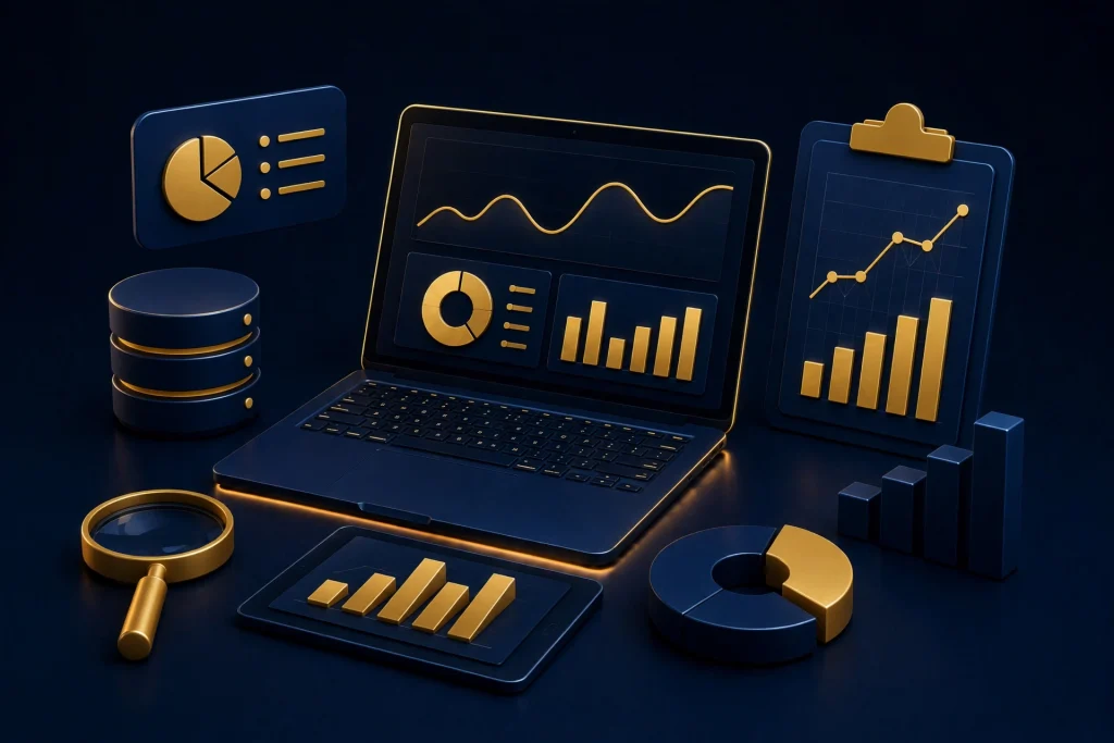 الإدارة الرقمية وتحليل البيانات | DIGITAL MARKETING GATE